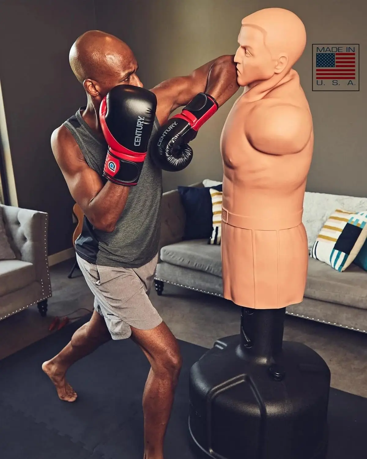 BOB XL Punching Bags - Style Options | Freestanding Punching Bag | Boxing Dummy for Adults | Fighting Dummy