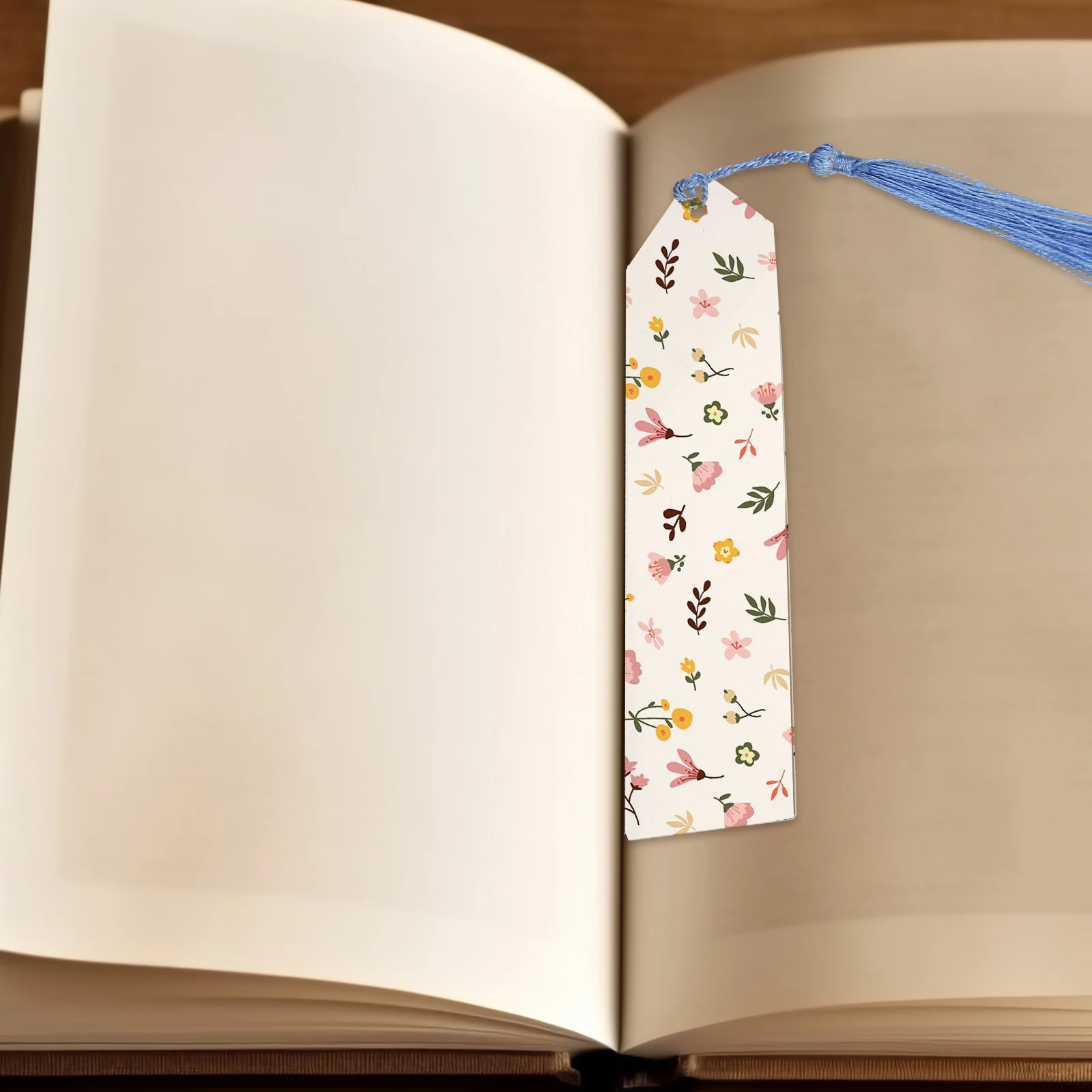 

1 set Acrylic Blank Tassels Page Marker Unfinished Bookmarks Triangle Decorative Bookmark Gift Shape Clear Reading Supply