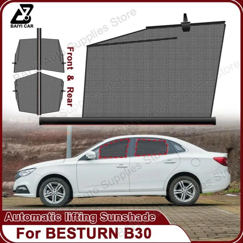 

Для автомобиля BESTURN B30, солнцезащитный козырек на боковое окно, автоматический подъемный и выдвижной солнцезащитный козырек, защитные детали для солнцезащитного крема для путешествий на открытом воздухе