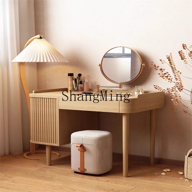 

ZYY new Chinese-style solid wood dressing table bedroom modern simple light luxury small apartment dressing table