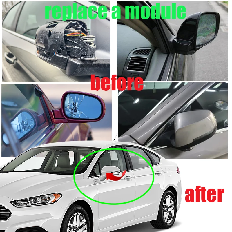 Рисунок 2 - BUPEK автомобильные складные зеркала