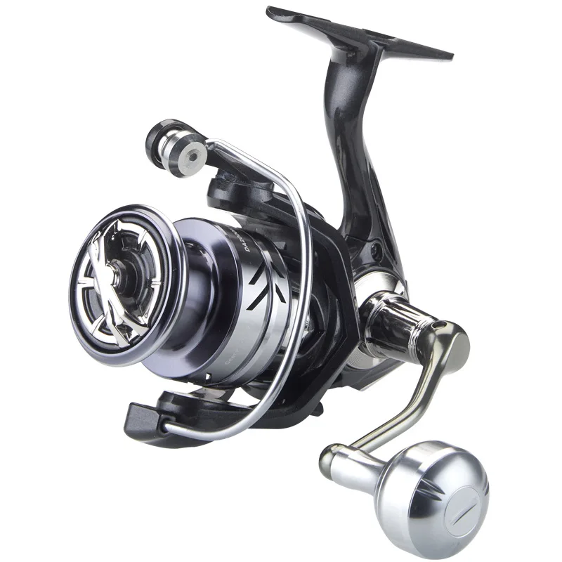 Mavllos DAII Carp Fishing Reel with 15KG Brake Force Ratio 5.2:1 2000-7000 Size Metal Handle Saltwater Bass Spinning Rod