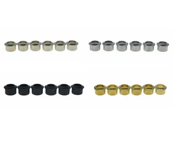Dopro Solid Brass 10mm Round Vintage Guitar Tuner Conversion Bushings 3/8