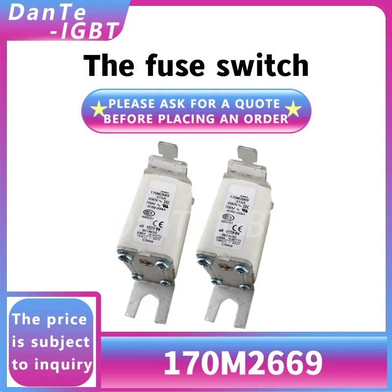 170M2669 new module high power current limiting fuse base original spot