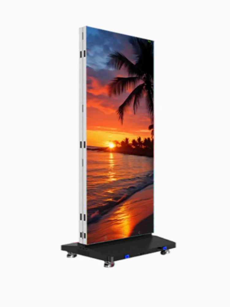 Tampilan LED dalam ruangan P2.5P1.86,P1.53,P1.25, mendukung tampilan satu sisi, tampilan dua sisi, kecerahan tinggi