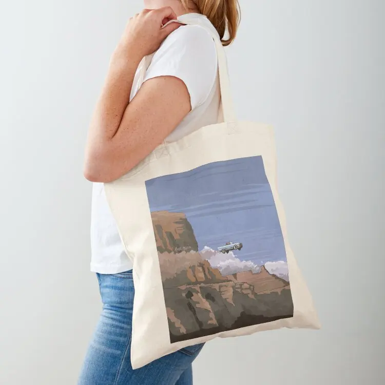 

Thelma and Louise Illustration by Axel Rosito for burrotees Tote Bag large tote bag Candy bags