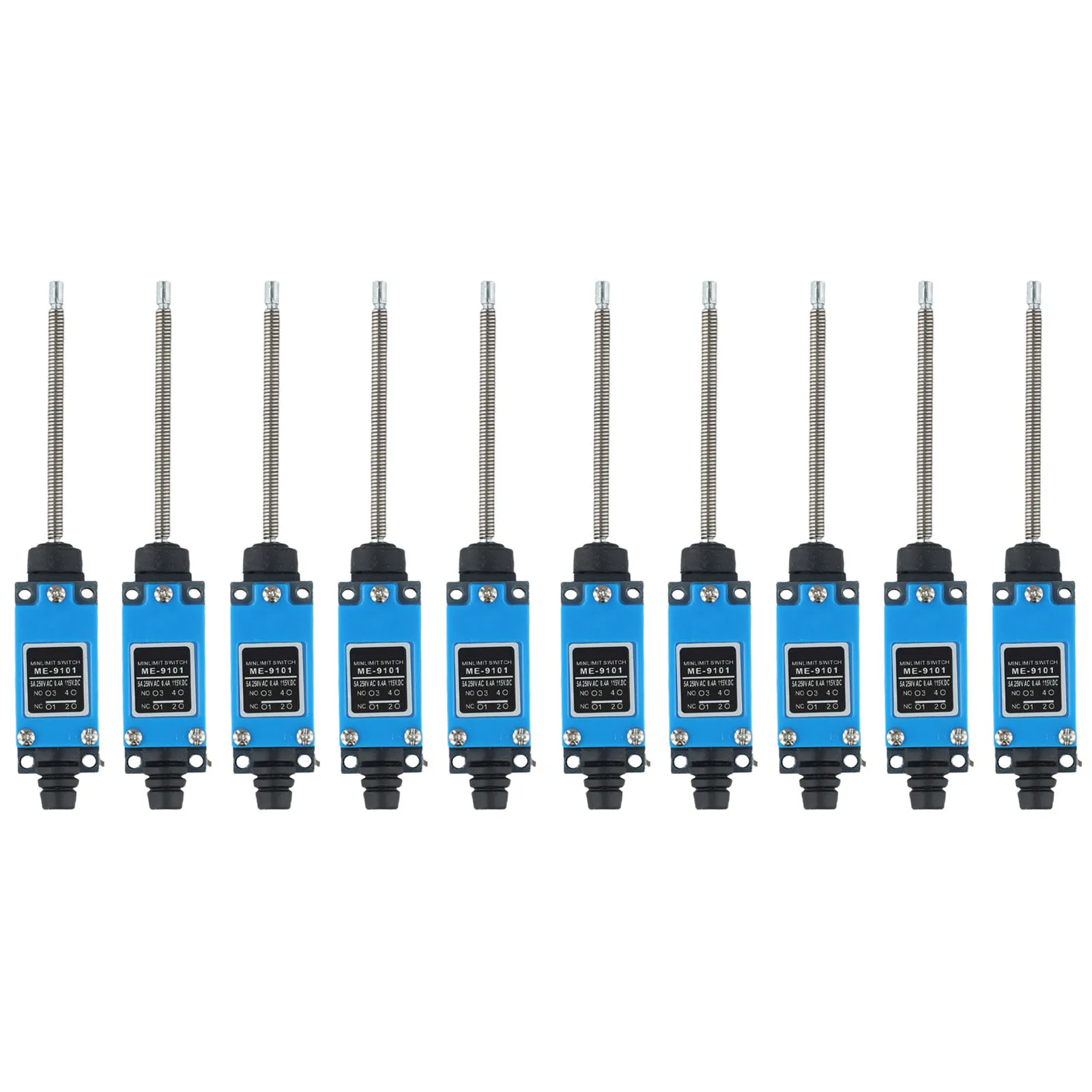 10PCS IP65 Travel Switch ME-9101 Limit Sensor Switch Limit Switch 250V/5A 1NO1NC Replacement Limit Contact Roller Sensor