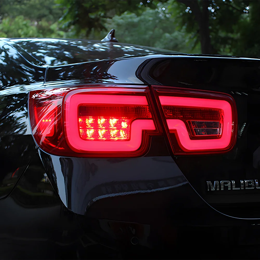 Upgraded Car Taillights Assembly For Chevrolet Malibu 2012-2014 Auto Rear Lamps LED Dynamic Streamer Signal Lamp Accessories view 3