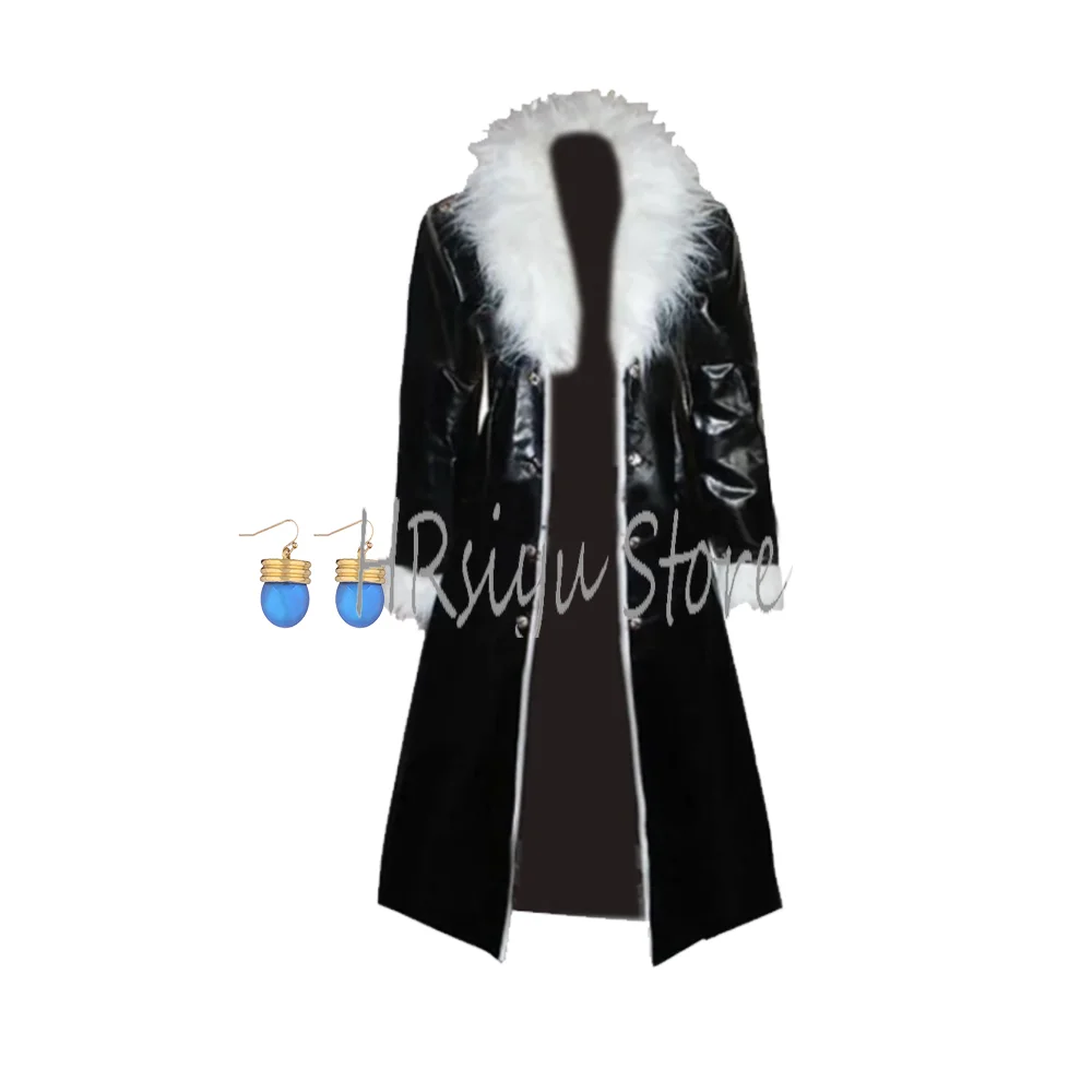 Anime Cosplay Chrollo Lucilfer Costume black Coat Cape Only Overcoat customized