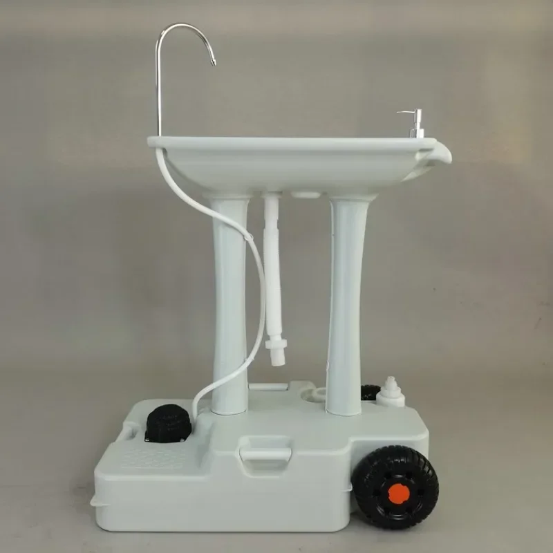 

Полностью новый мобильный умывальник для ног, открытый сад, без пути, мытье рук, кемпинг, стиральный стол, школьный городской аварийный стол