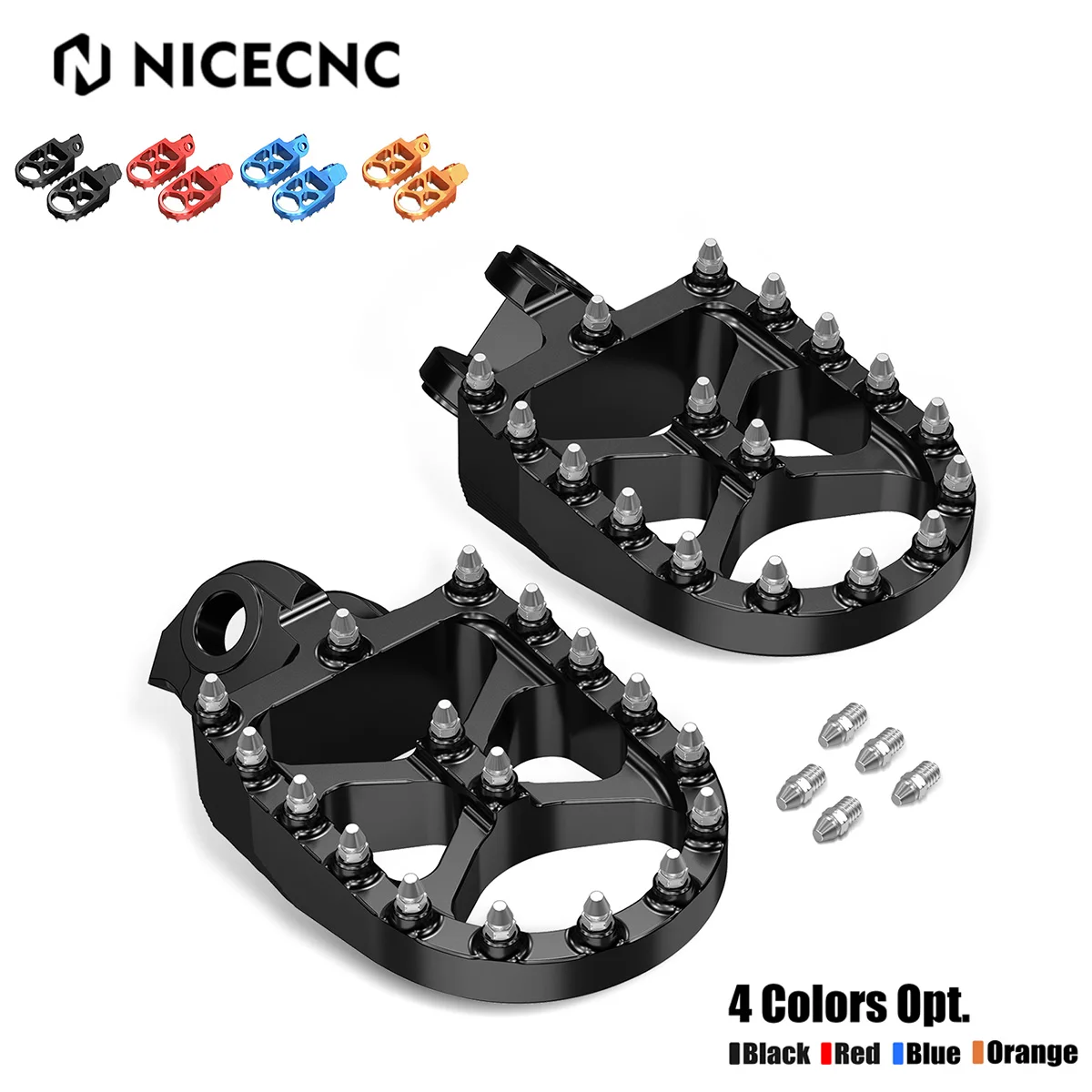 

2024 For KTM 690 Enduro R 690 SMC R 2008-2024 Motorcycle Foot Pegs Footrest Kit For Husqvarna 701 Enduro 701 Supermoto 2016-2024