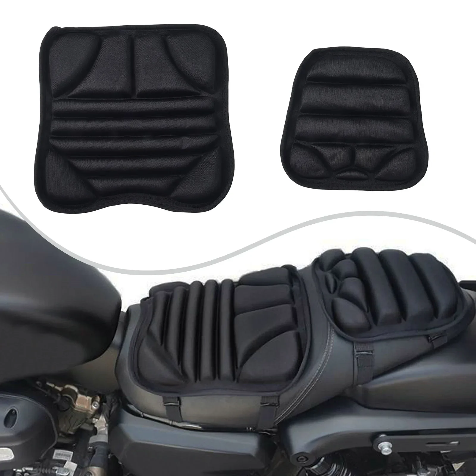 

None Gel Cover Pad Motor Seat Cushion Motorcycle Fabric Motorcycle Accessories Motorcycle Products Motorcycle Seat Cushion