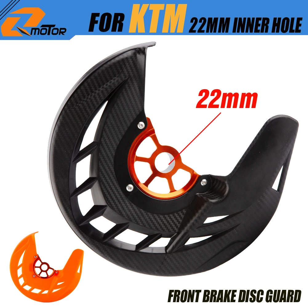 22mm Front Axle Brake Disc Guard For KTM 125 150 200 250 300 350 450 500 SX SXF XC XCF 2015-2023 XCW XCF-W EXC EXC-F 2016-2023