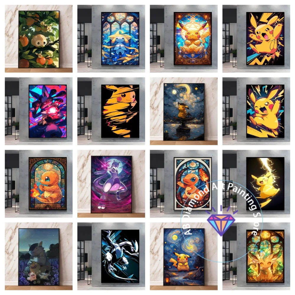pokemon-tematico-pikachu-sob-o-ceu-estrelado-van-gogh-com-quadrado-redondo-ab-kit-de-pintura-diamante-5d-diy-artesanato-artesanal-decoracao-presente