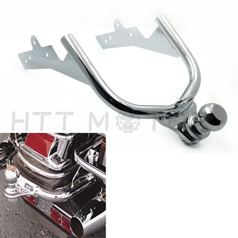 W/ Ball Trailer Hitch for Harley Davidson Touring Road King FLHR 1994-2008 Motorcycle Part