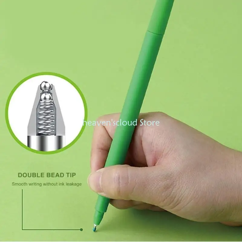 y88b 3 pcs/set cartoon ensect gel pen 0.5mm محايدة القلم الهدية الهدية القلم الحبر الحبر قرطاسية القلم اللوازم المدرسية للكتابة