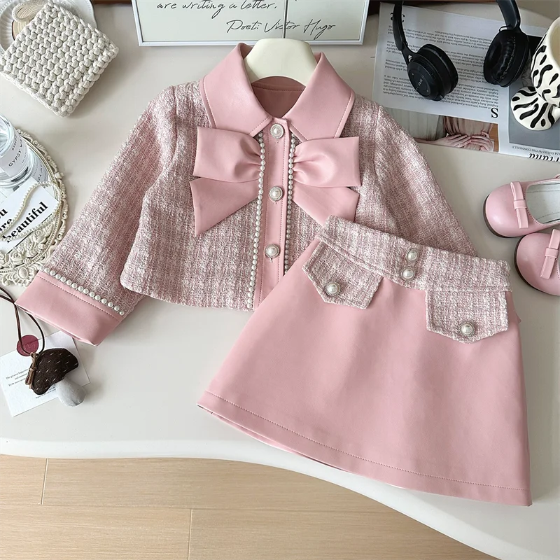 

Toddler Girl Clothes Girls Suit Autumn Fashion Baby Fashion Children Outfits Two-piece Set