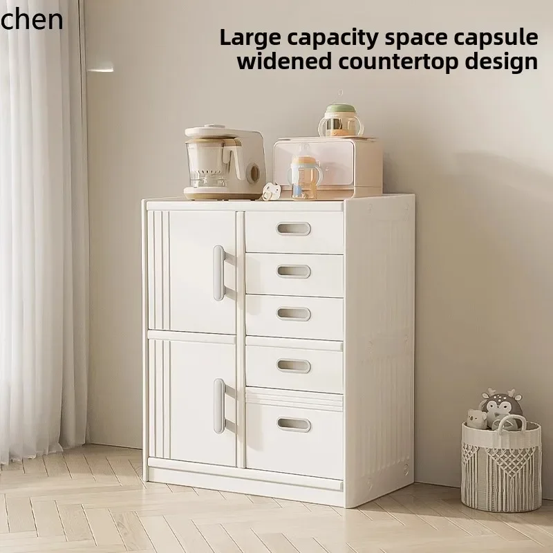 HYS  Feeding Table Baby Storage Cabinet Baby Supplies  Rack  Cabinet Toy Storage