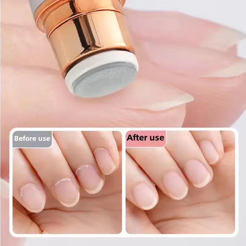Rettifica elettrica per unghie Lucidatura Smerigliatrice automatica portatile per unghie Strumento per manicure elettrico Rimozione della pelle morta per bambini Adulti