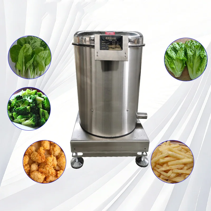 Commercial Vegetable Dehydrator, Stainless Steel Centrifugal Food Dehydrator, Fried Food Oil Remover (Customized)