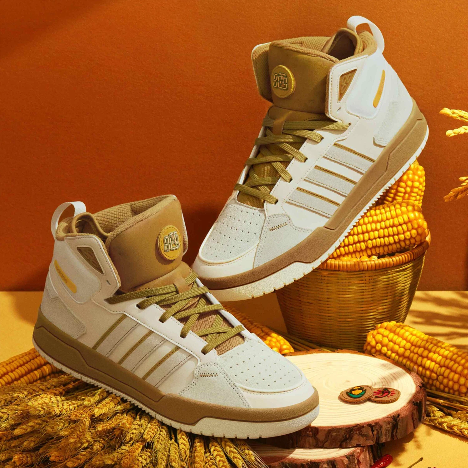 Adidas Genuine Neo 100DB Zapatillas informales duraderas de caña media para hombre y mujer IG1573