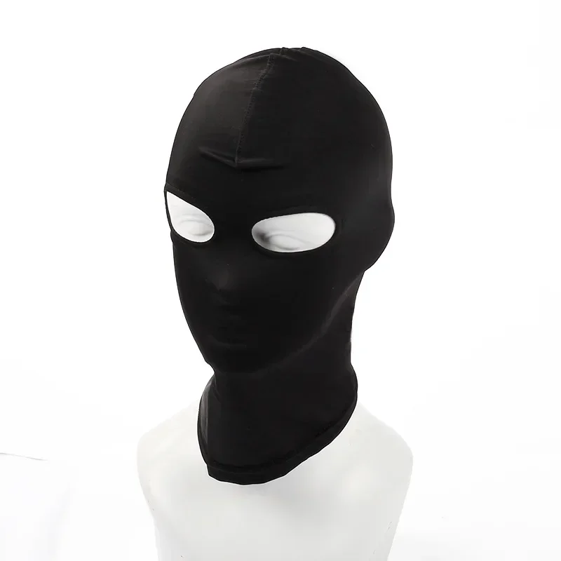 Unisex Standard Seamless Balaclava, Balaclava Elástica, Capuzes Fetiche, Halloween Cosplay Party Hat, Jogos de Máscara Facial Tática