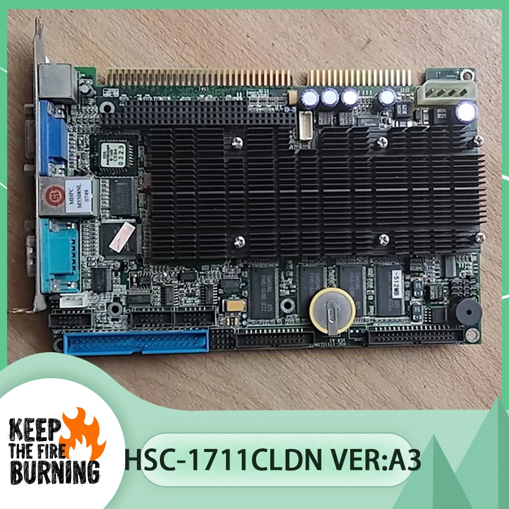HSC-1711CLDN VER:A3 Industrial control half length motherboard HSC-1711CLDN