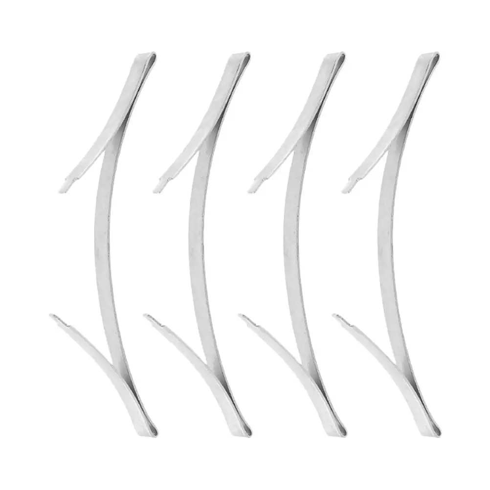 

4 Pcs Sliding System Part Buffer Track Bottom Positioner Supply Wardrobe Limiter