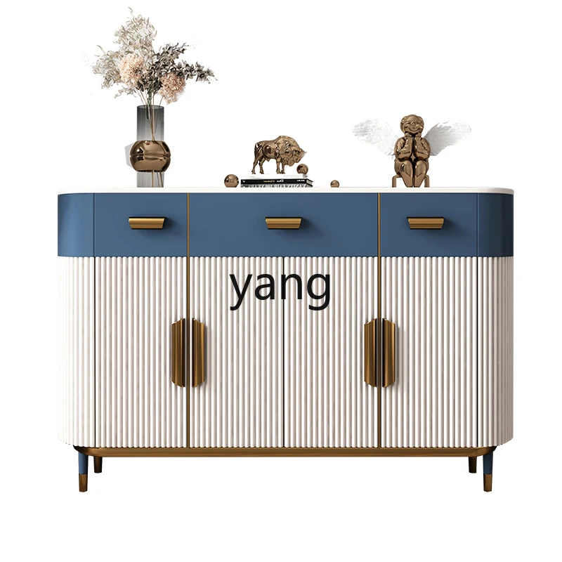 

Yjq Hallway Shoe Cabinet Modern Entrance Corridor Storage Living Room Decorative Partition Sideboard Cabinet