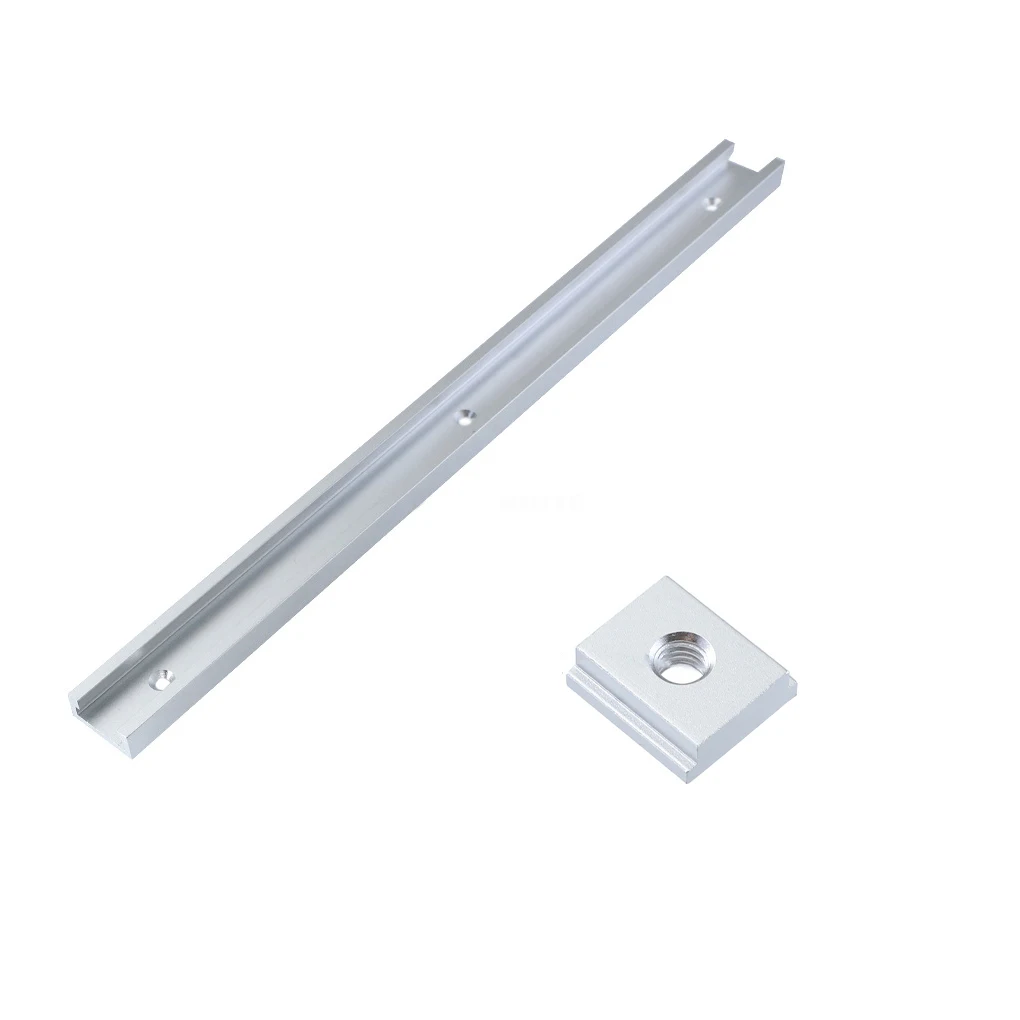 Professional T Track Slot Aluminium Alloy Woodworking Slot DIY Tools Waterproof Miter Tracks Jig Fixture Slots 0.3M