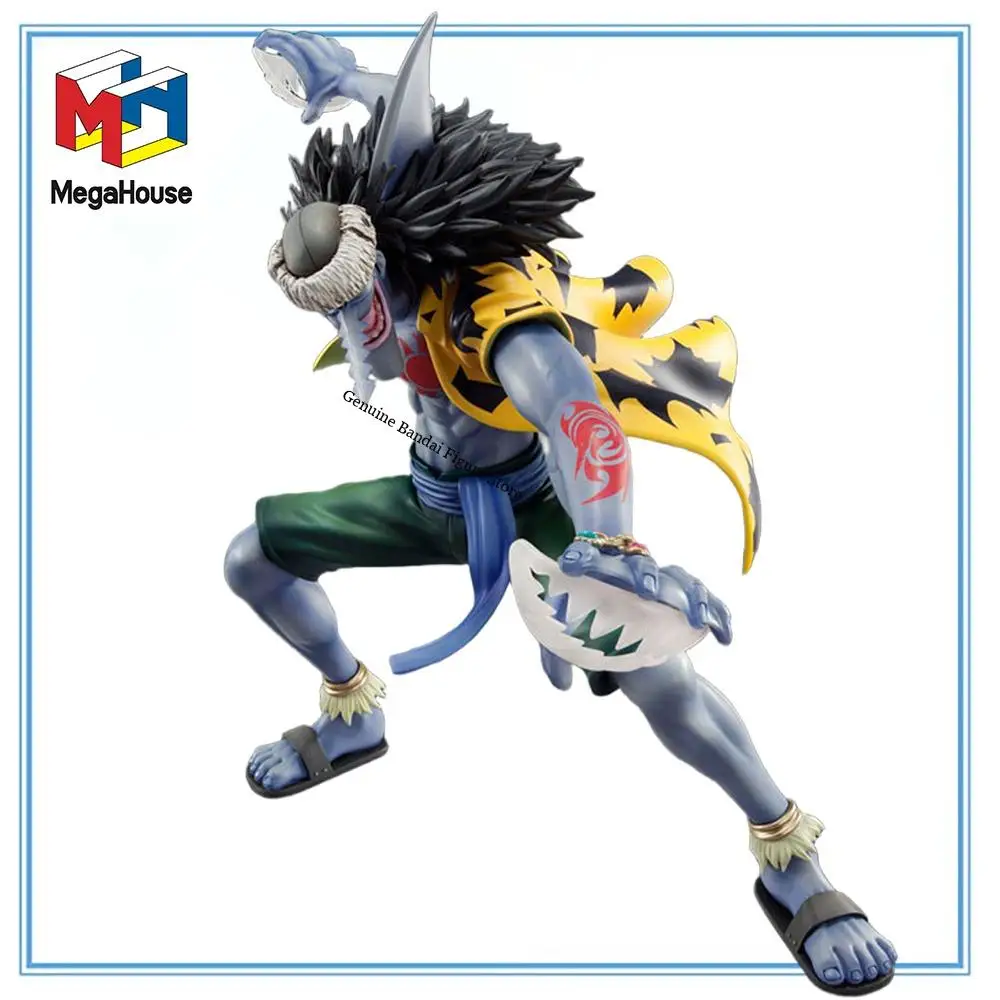 100% Original En Stock Megahouse Excelente Modelo, Portrait of Pirates Dx One Piece Arlong Serie de Figuras de Anime Coleccionables