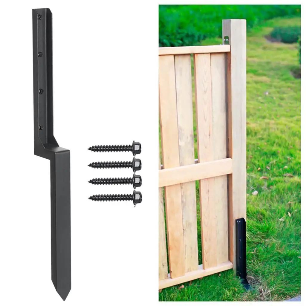 Fence Post Repair Stakes Easy to Use Replacement High Performance Accessories Heavy Duty for Postbox Home Yard Garden Repairing