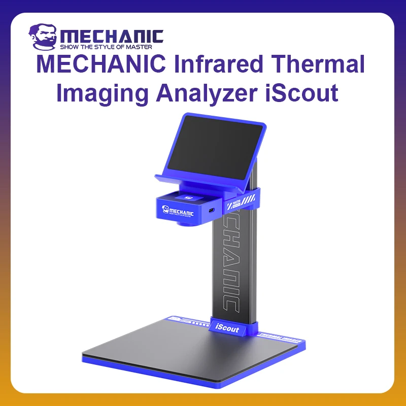MECHANIC OFFICIAL IScout 3D Thermal Imaging Analyzer Motherboard Fault Quick Check Detector Infrared Thermal Detection Camera