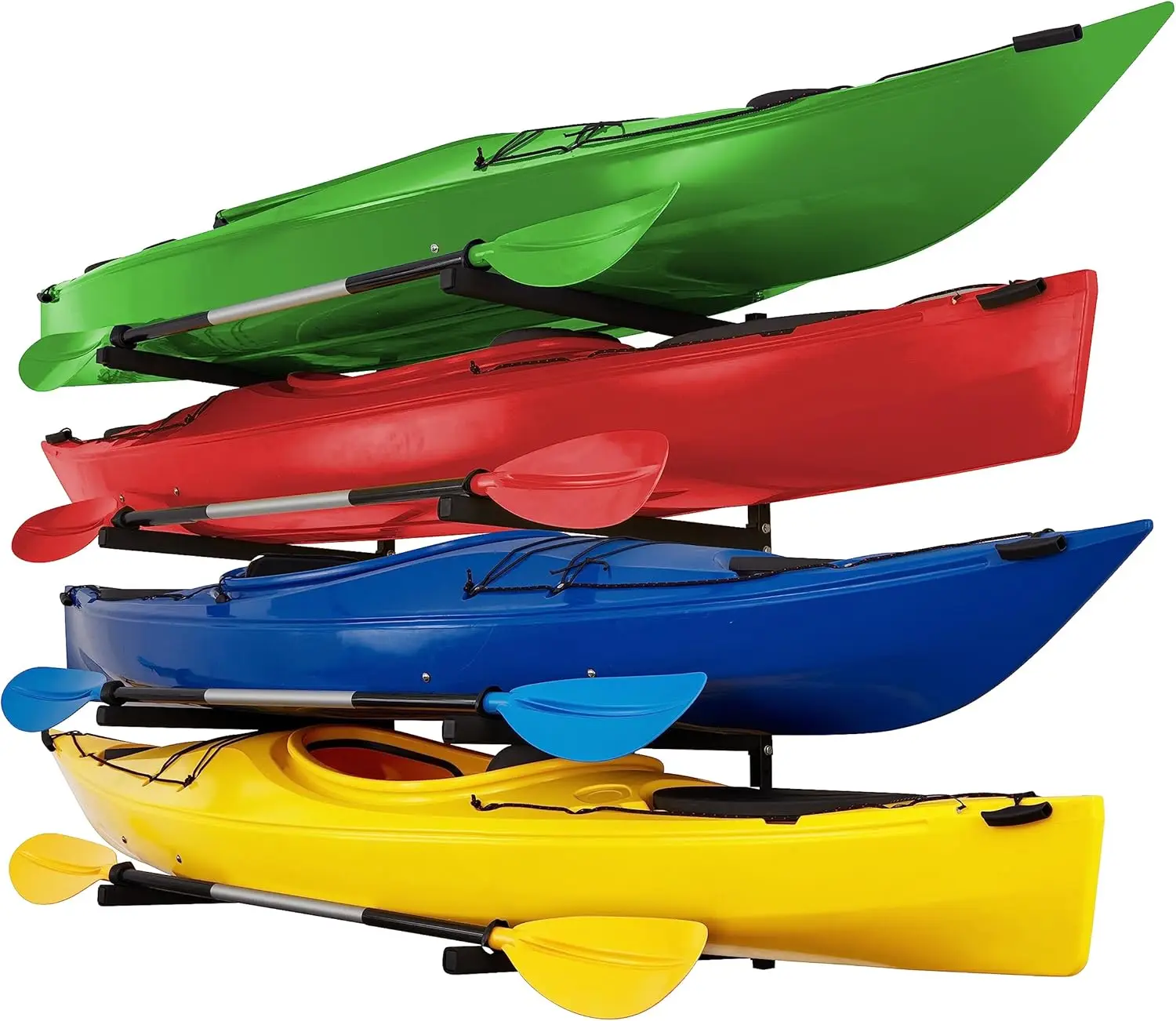 

Wall Kayak Storage Ra, Heavy Duty Wall Mounted Garage Kayak Storage Hooks For Kayaks, Sup, Canoe & Paddleboard, For Indoor,