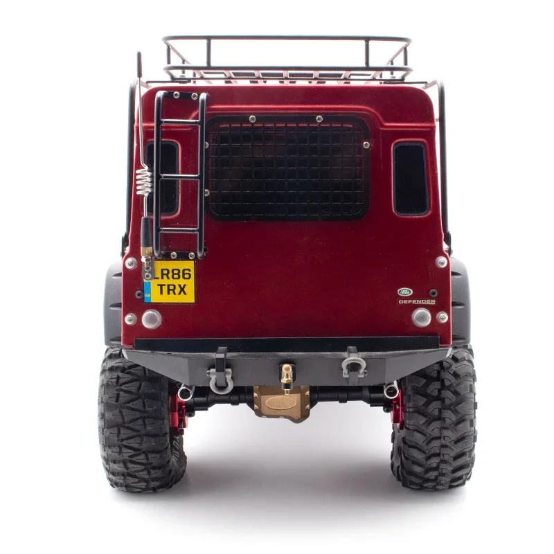 KYX Racing Metal Tubo de Escape Atualizações Peças Acessórios para 1/10 RC Crawler Car Traxxas TRX4