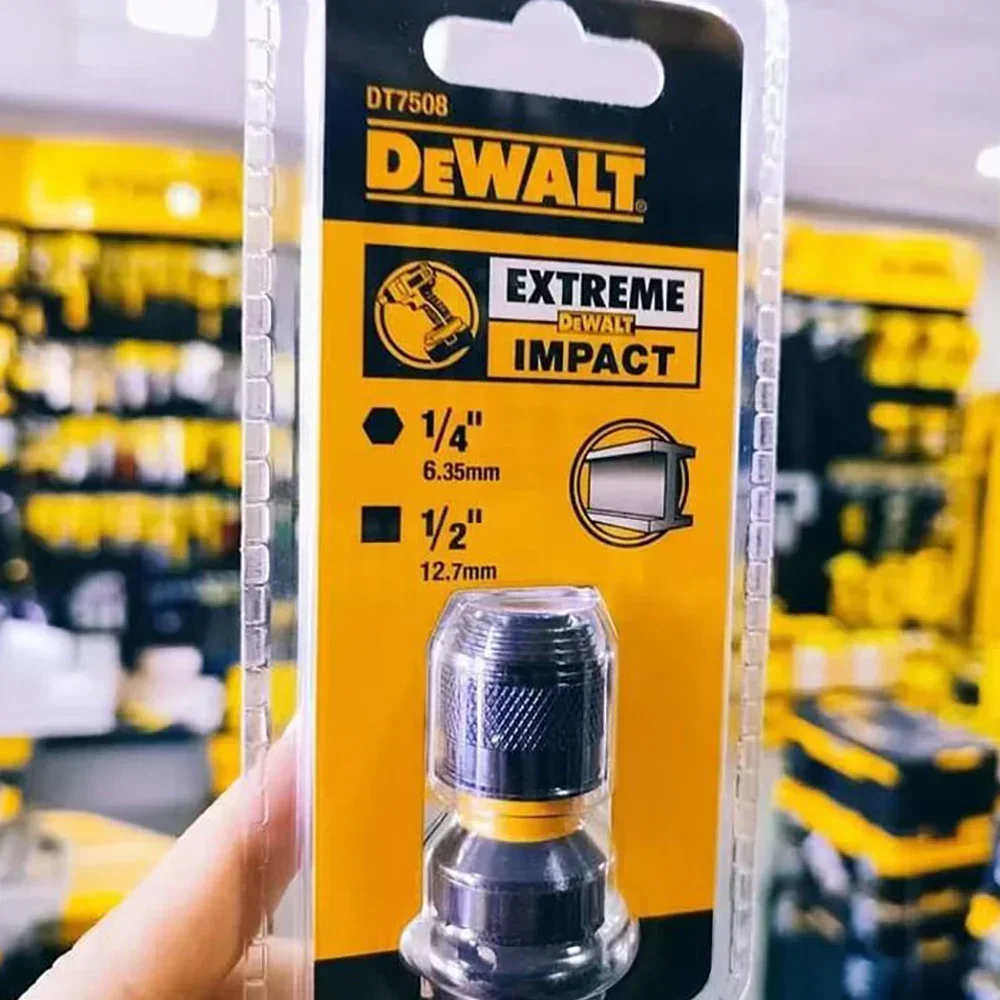 Dewalt DT7508 Impact Wrench Drill Bit Converter Tool 1/2 Inch To 1/4 Inch for DCF880 DCF894 Also for Other Brands of Power Tools