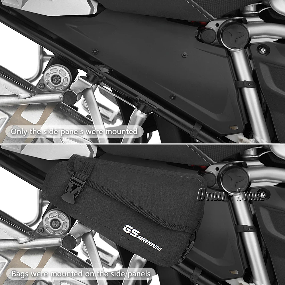 Motorfiets Frame Zijzakken Waterdichte Driehoek Tas Voor Bmw R1250 Gs Avontuur R1200gs R 1200 Gs Lc Adv F750gs F850 Gs F850 Gs