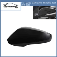 1 Pieza de Cubierta para Espejo Retrovisor Lateral para Hyundai Elantra 2011 2012 2013 2014 2015 2016 con Orificio para Luz de Señal de Giro