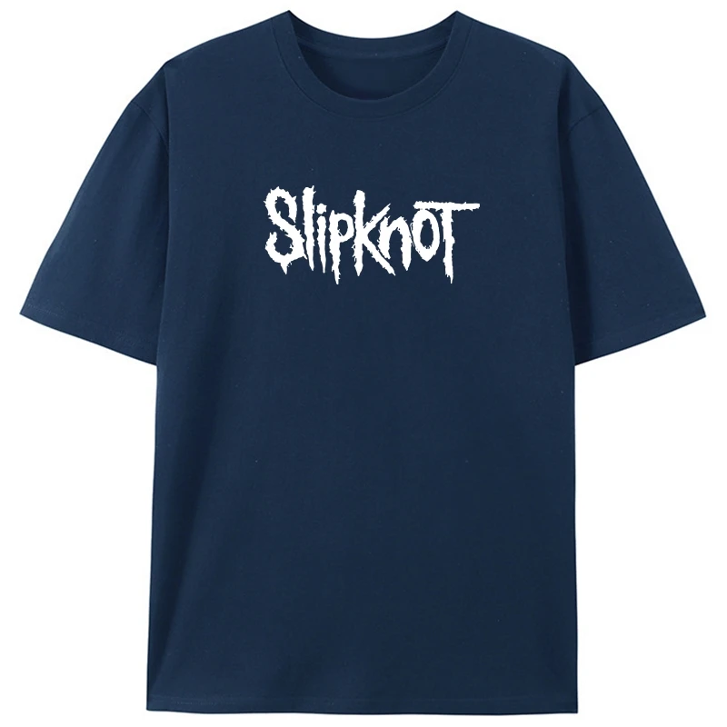 

Мужская повседневная мужская футболка высокого качества из 100% хлопка с принтом тяжелого металла, мужская музыкальная футболка с круглым вырезом, мужские футболки, топ