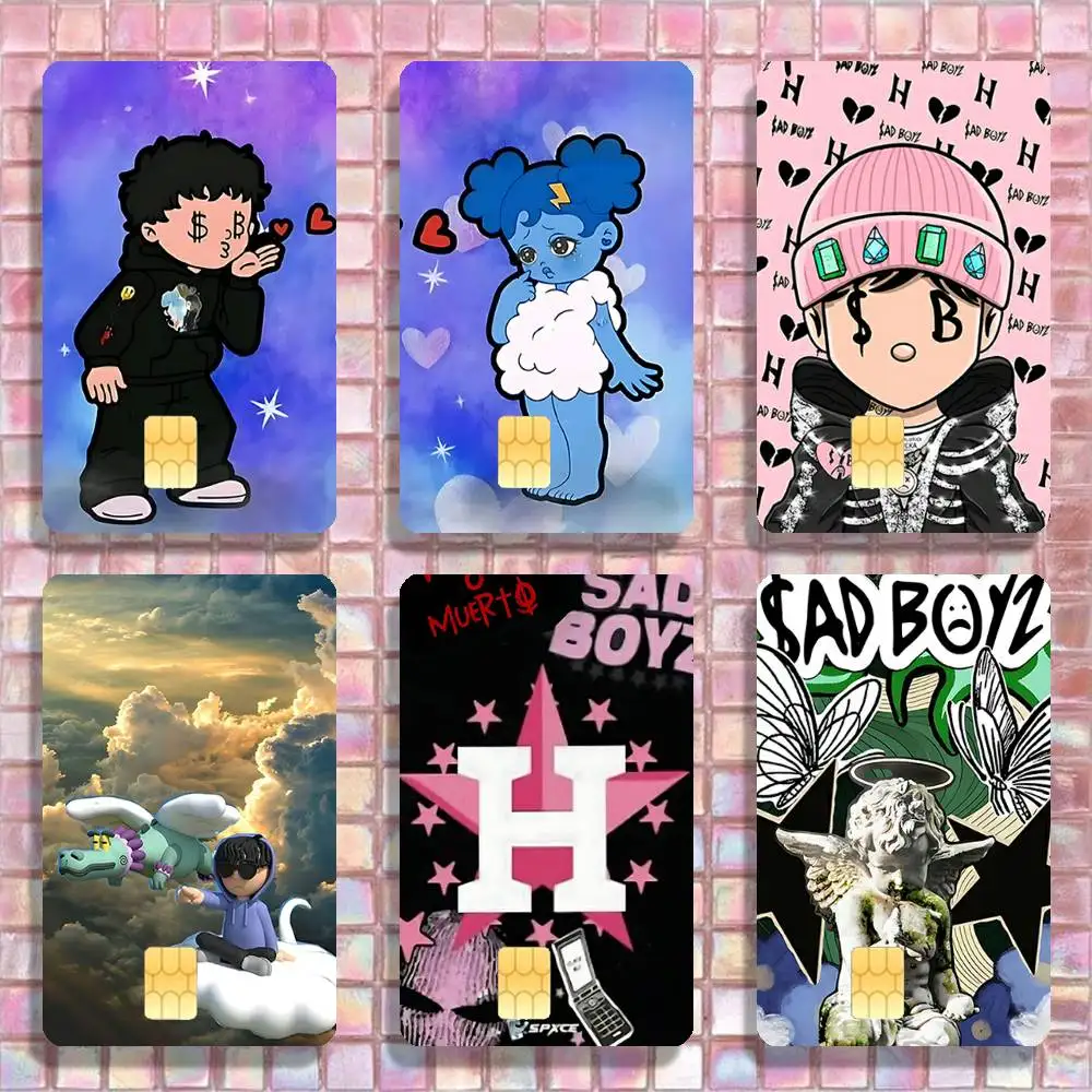 J-Junior H Sad Girlz BOYZ Stickers Credit Visa Debit Bank Charge Card Bus Metro Waterproof Sticker Decal Decoration
