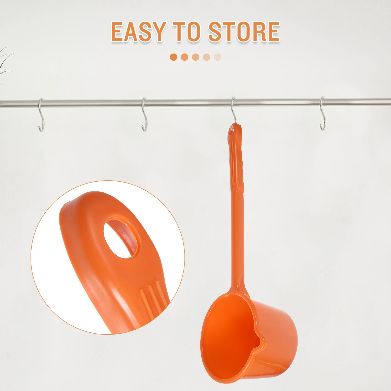 

Long Handle Bath Ladle Water Scoop Kitchen Gadgets Multipurpose Sauce Spoon Serving Tea Ceremony Gardening Tool Practical