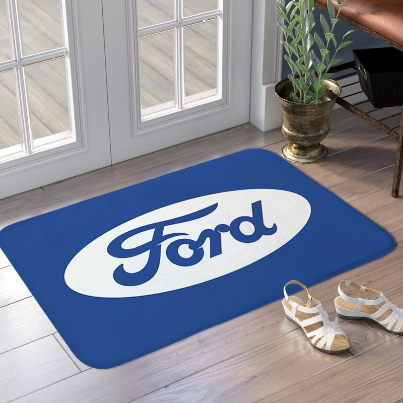 

Porch Foot Mat Non-slip D-Ford Living Room Floor Carpet Kitchen Bathroom Rug Interior Home Decor Items Entrance Door Doormat