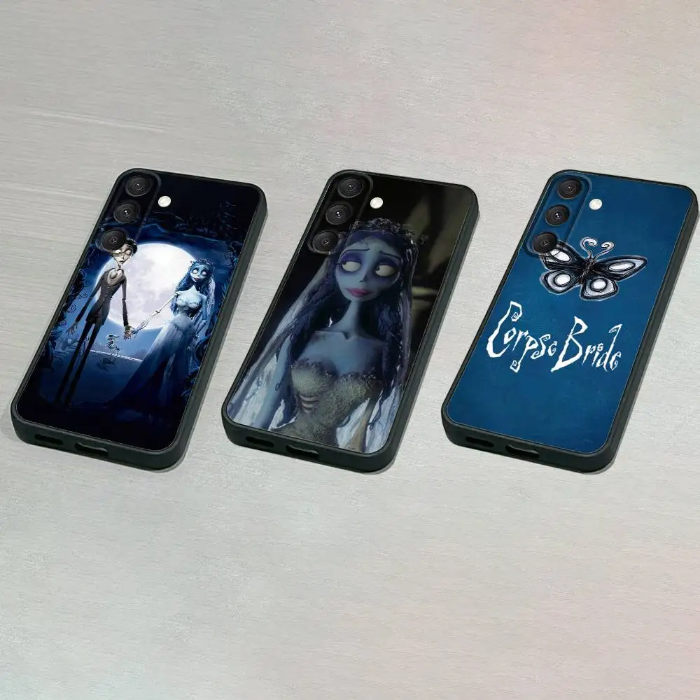 

C-Corpse B-Bride Victor-ES Phone Case For Samsung S25,S24,S23,S22,S21,S20,S10,Ultra,Plus,Lite,FE,Soft Silicone Black Cover