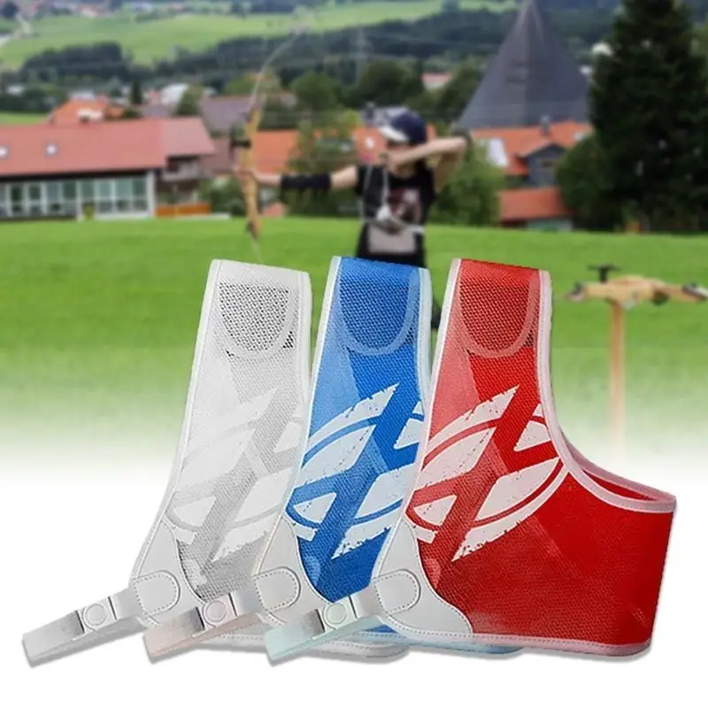 652F Simple Archer Chest Guard Outdoor Sports Adjustable Safety Guard