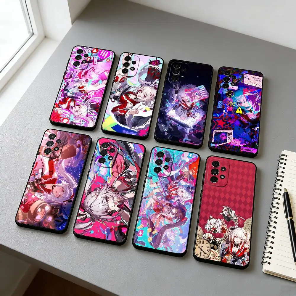 H-Honkai Star Rail S-Sparkle Phone Case For Samsung S25,S24,S21,S22,S23,S30,Ultra,S20,Plus,Fe,Lite,Note,10,Black Cover