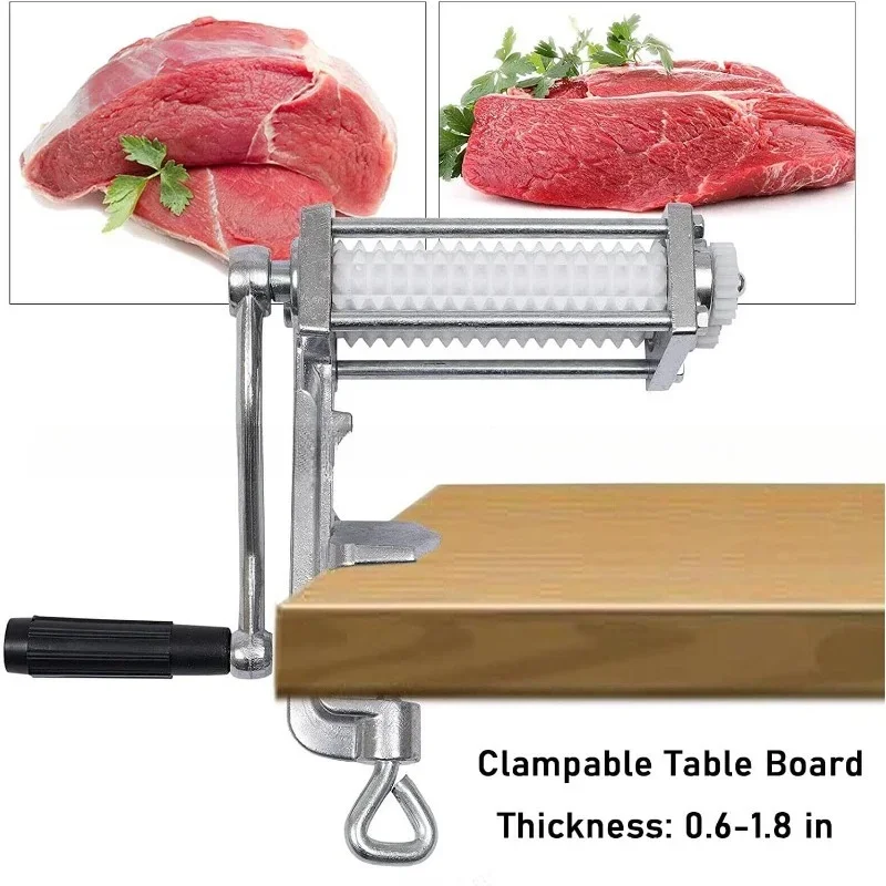 Manual meat tenderizer Household small tender meat floss machine Cast iron manual meat tenderizer
