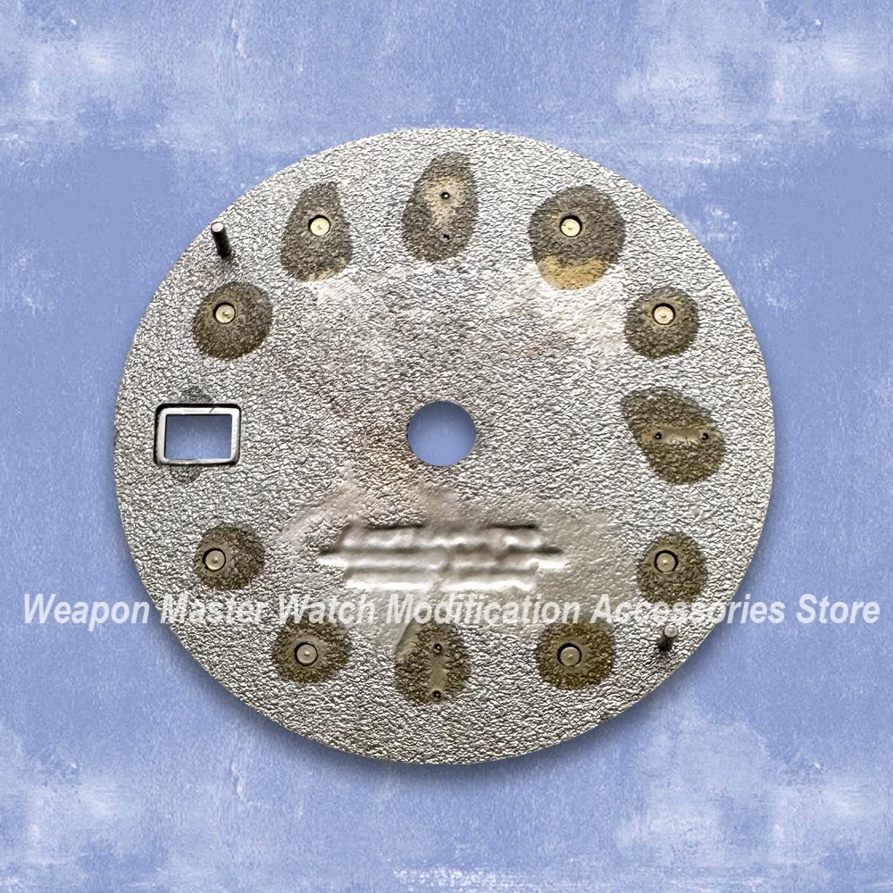 28.5 مللي متر S شعار الوافدين الجدد GMT نيزك الهاتفي صالح NH34 الحركة اليابانية الأخضر مضيئة ساعة عالية الجودة تعديل الملحقات