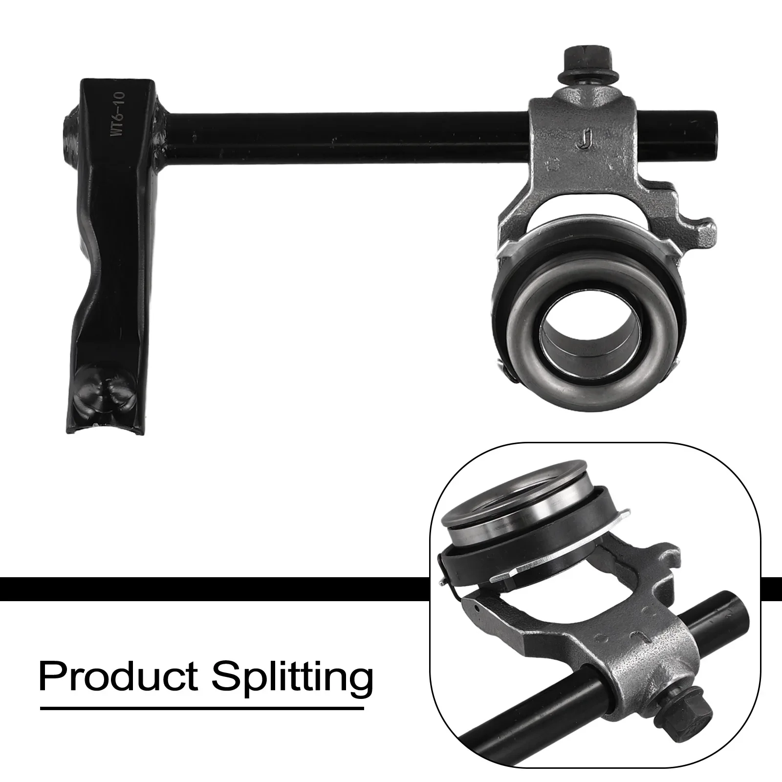 

Clutch Release For Kia Picanto 2020-ON 2011-2020 Metal Black 4143002700 Anti-Corrosion Wear-Resistant Clutches Parts