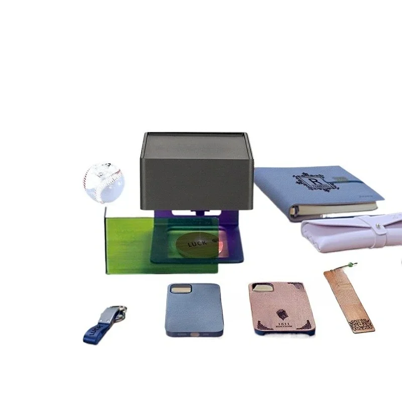 

Mini numerical control DIY laser engraving machine 3w diode APP control portable marking printer MDF plywood laser engraving