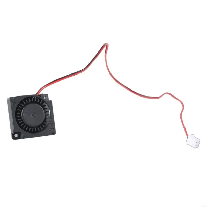 P0UA 3D Printers Cooling Fan 30mmx10mm Bearing Turbines Cooling Fan with 2Pin Terminals